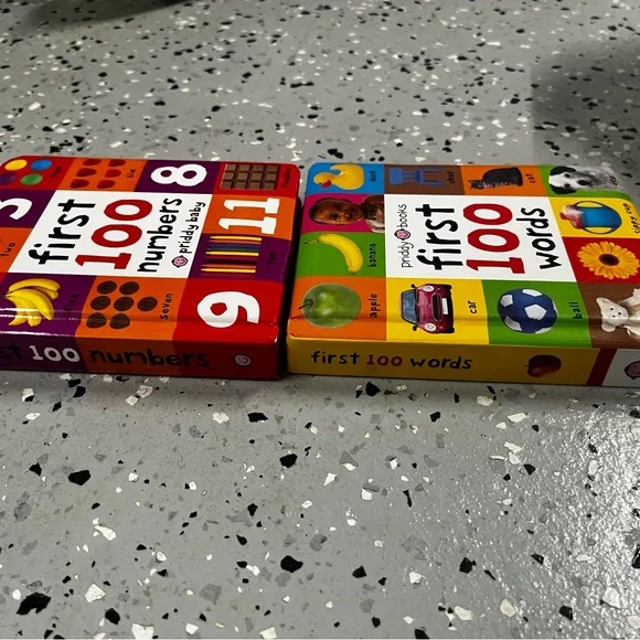 Colorful First 100 Words and Numbers Book set - Picture 3 of 4